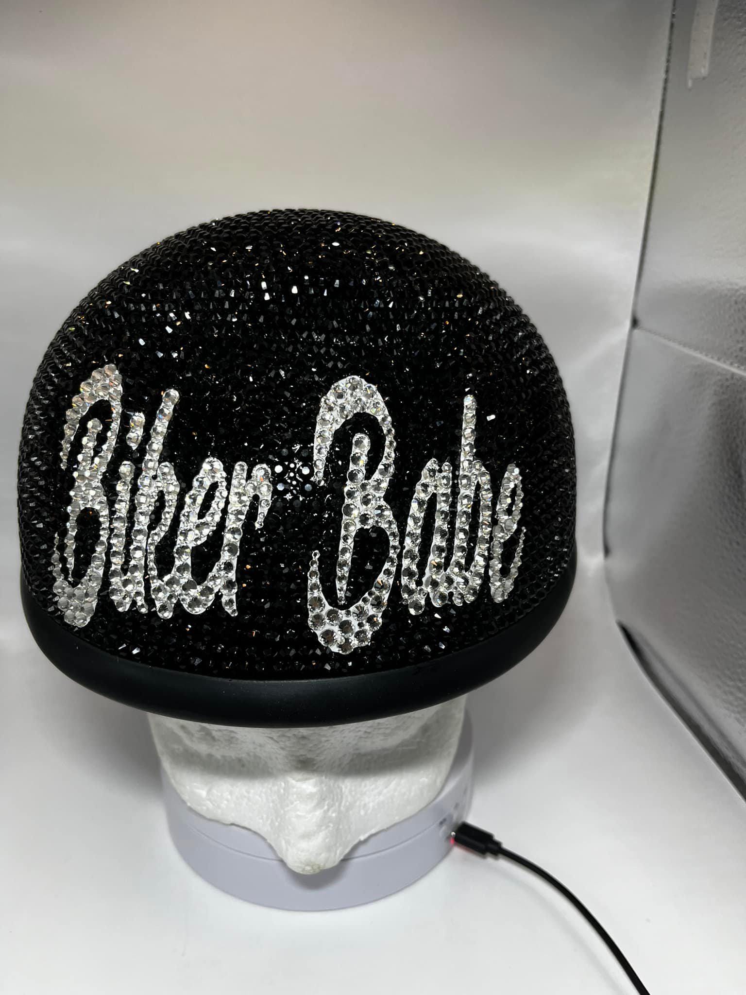 black glitter sm half motorcycle helmet helmet Custom Bling Black Rhinestones DOT Approved Motorcycle Half Helmet wit – The Bling Lab