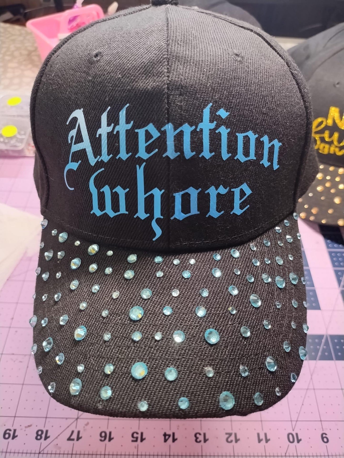 Custom bling cap, Sequins Sparkly Glitter hat, sparkles hat, custom text cap, personalized glitter cap, logo cap, custom bling text cap