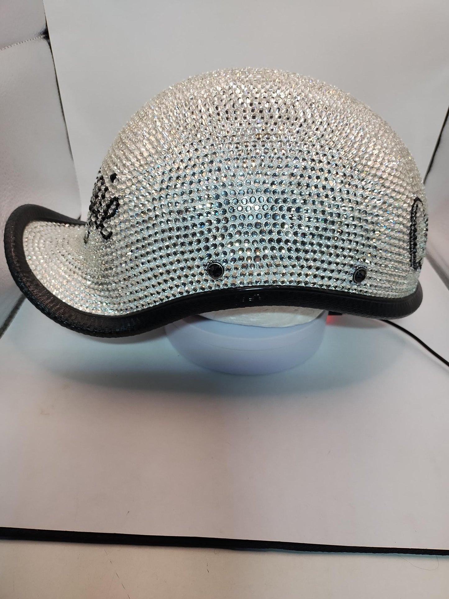 Custom Bling Dovetail Novelty Motorcycle Helmet
